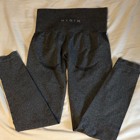NVGTN gray leggings, size small - Picture 2 of 6